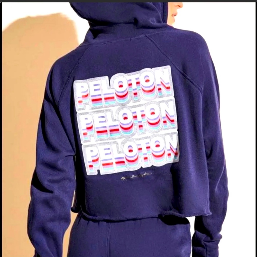 Peloton x Spiritual Gangster Cropped Hoodie